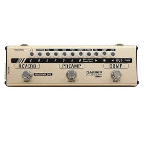 VALETON DAPPER ACOUSTIC MINI MULTI EFFECTS PEDAL WITH XLR OUTPUT