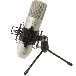 TASCAM TM-80 CONDENSER MICROPHONE SILVER